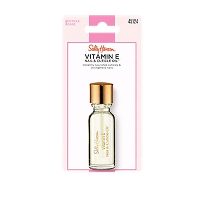 Sally Hansen VITAMIN E Aceite para Uñas y Cutículas 13.3 ml - Hidratación y Fortalecimiento