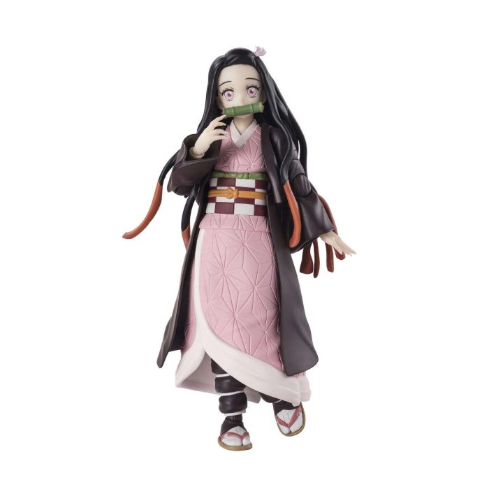 Tamashii Nations S.H. Figuarts Nezuko Kamado Demon Slayer: Kimetsu no Yaiba - Figura de 13 cm con accesorios