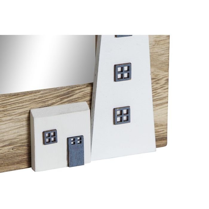DKD Home Decor Espejo de Pared Mediterráneo, Colección Conta, Diseño Faro en MDF, Colores Marrón y Blanco, 51x34x3 cm Acabado Natural 2 DKD Home Decor Espejo de Pared Mediterráneo, Colección Conta, Diseño Faro en MDF, Colores Marrón y Blanco, 51x34x3 cm Acabado Natural 2