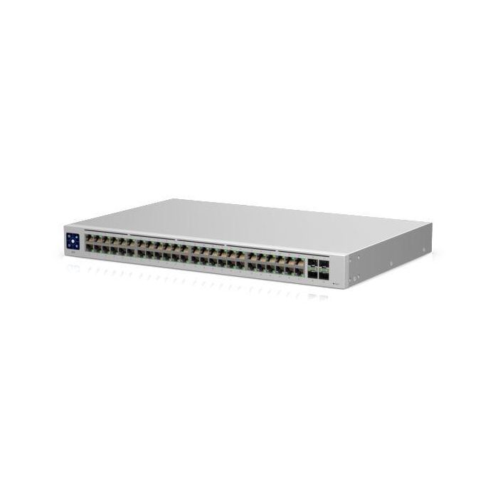 Ubiquiti UniFi Switch 48 Gestionado L2 48 Puertos Gigabit Ethernet con 4 SFP 1G, Capa Acceso, Silencioso, Plateado Ubiquiti UniFi Switch 48 Gestionado L2 48 Puertos Gigabit Ethernet con 4 SFP 1G, Capa Acceso, Silencioso, Plateado