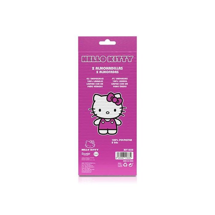Almohadillas para Cinturón de Seguridad HELLO KITTY CS4 Negro 3 Almohadillas para Cinturón de Seguridad HELLO KITTY CS4 Negro 3
