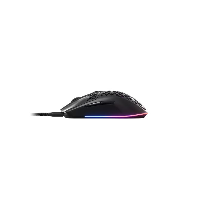 SteelSeries Aerox 3 Ratón Mano Derecha USB Tipo C Óptico 8500 DPI Negro 62611 2