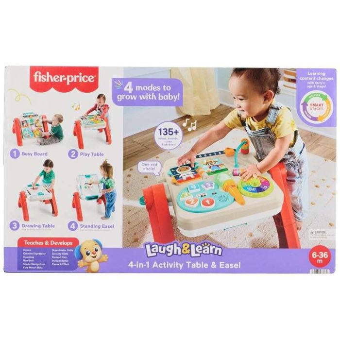 Caballete fisher-price ríe y aprende. 56x53x49 cm 3