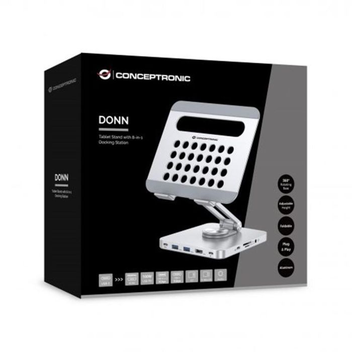 Docking Station Conceptronic Donn26 gr 8 En 2 Docking Station Conceptronic Donn26 gr 8 En 2