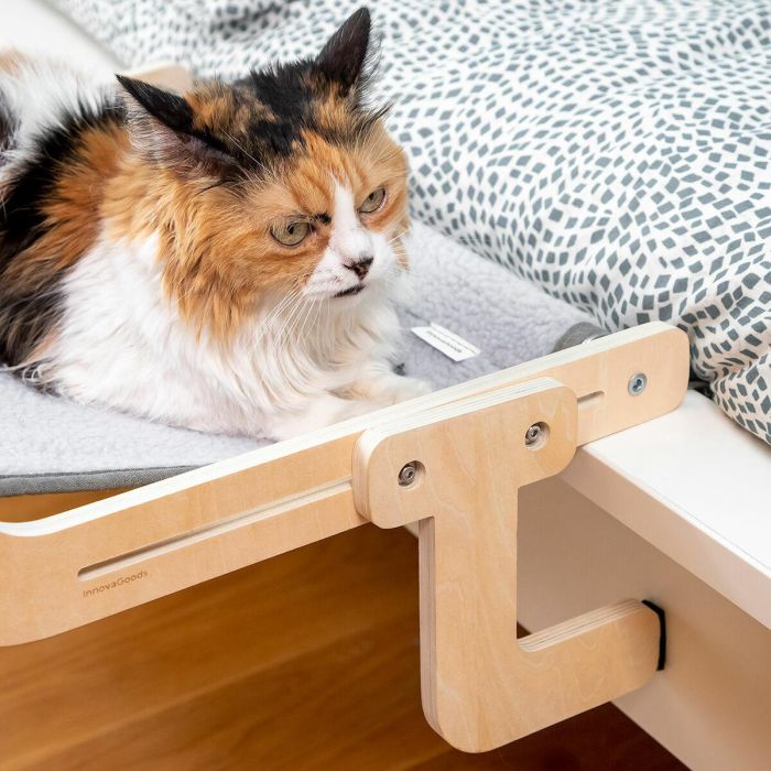Hamaca Colgante para Gatos Hamacat InnovaGoods 6 Hamaca Colgante para Gatos Hamacat InnovaGoods 6