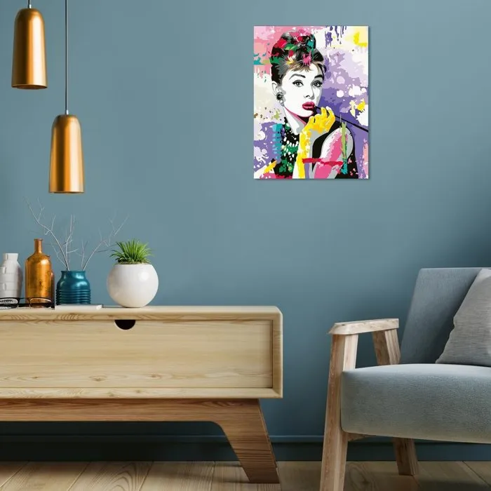 Ravensburger Pintura por Números Serie Premium B Audrey Hepburn 25526 4 Ravensburger Pintura por Números Serie Premium B Audrey Hepburn 25526 4
