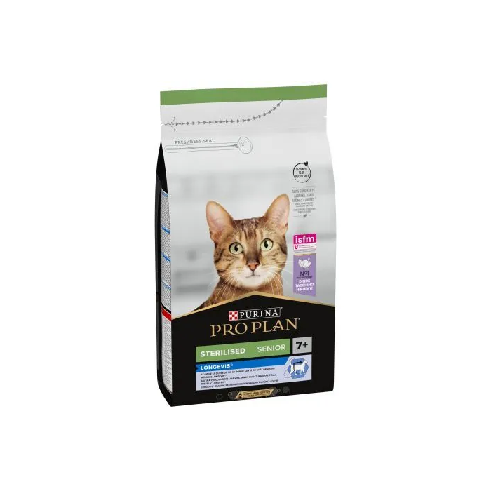 Purina Pro Plan Feline Adult Sterilised +7 Pavo 1,5 kg