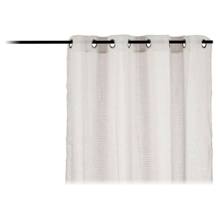 Cortina Visillo Blanca 140x260 cm - Giftdecor (6 Unidades) Cortina Visillo Blanca 140x260 cm - Giftdecor (6 Unidades)