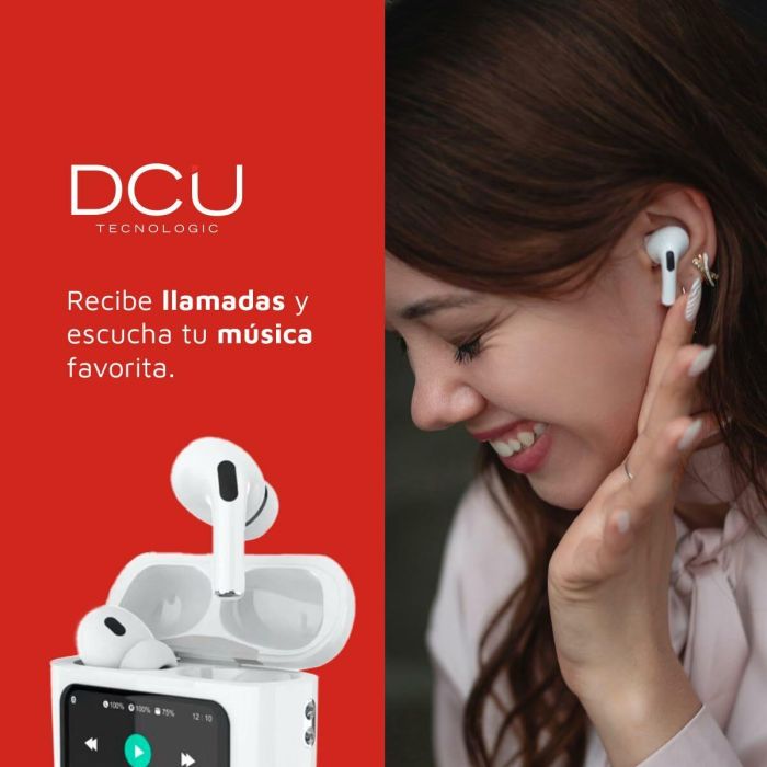 Auriculares Bluetooth DCU 34152080 Blanco 11