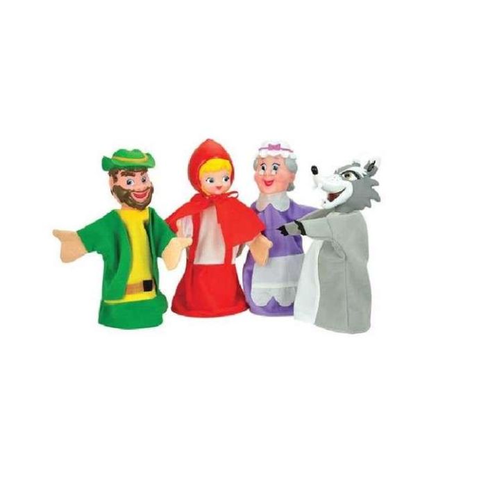 Marionetas caperucita roja set 4 piezas. 0 Marionetas caperucita roja set 4 piezas. 0