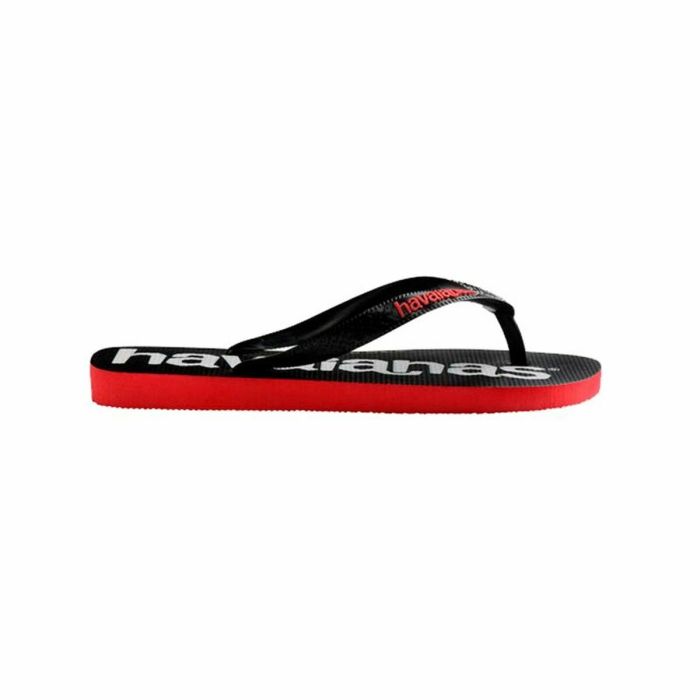 Chanclas para Mujer Havaianas Logomania Negro