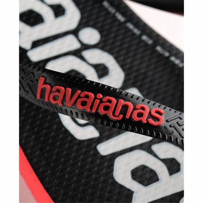 Chanclas para Mujer Havaianas Logomania  Negro 1