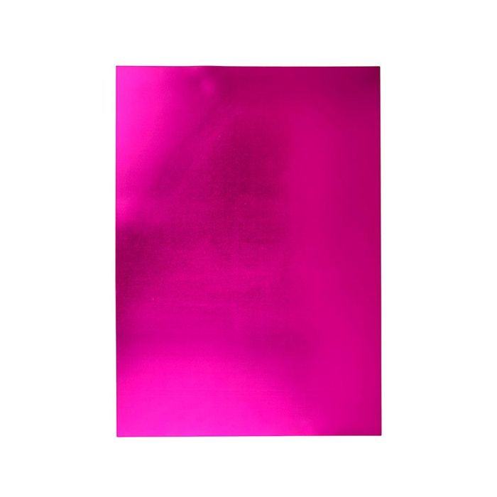 Goma Eva Liderpapel 50x70 cm Espesor 2 mm Metalizada Rosa 10 unidades 2