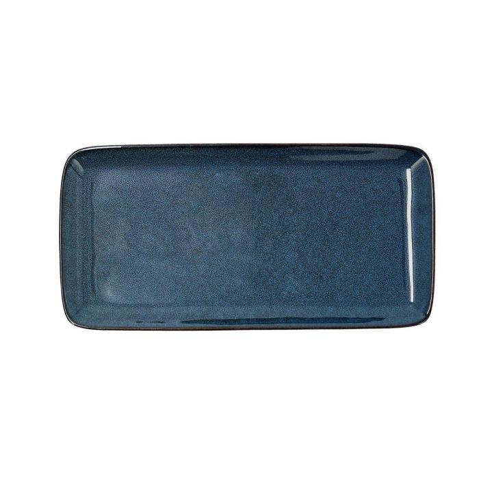 Fuente Rectangular Cerámica Ikonic Bidasoa 28x14 cm (16 Unidades)