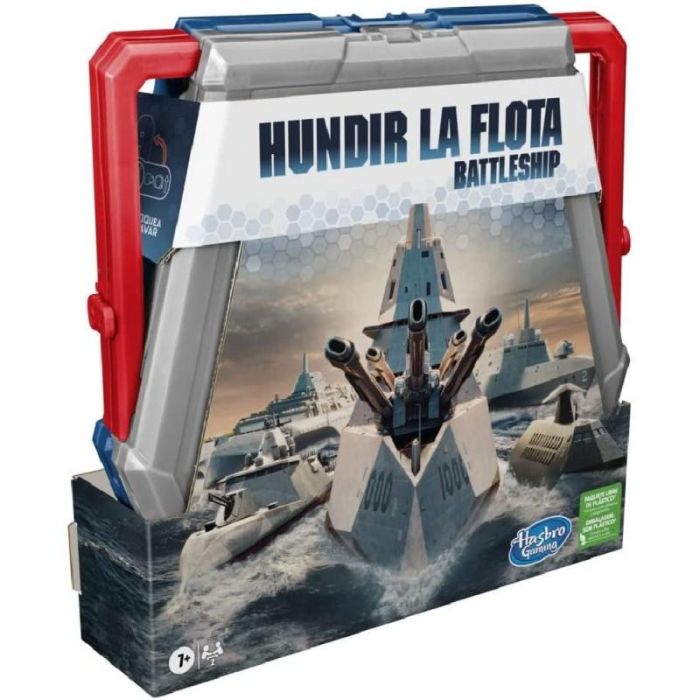 Hasbro Games Hundir La Flota F4527 Juego de Mesa Combate Naval +7 Años 1 Hasbro Games Hundir La Flota F4527 Juego de Mesa Combate Naval +7 Años 1