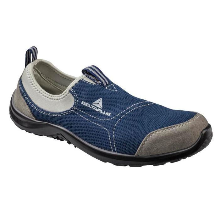 Zapatos De Seguridad Deltaplus De Poliester Y Algodon Con Plantilla Y Puntera - Color Azul Marino Talla 36 1