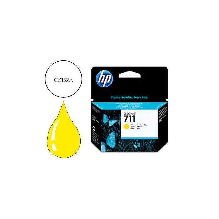 Hp Tinta Amarillo Designjet T120-T520 - Nº 711