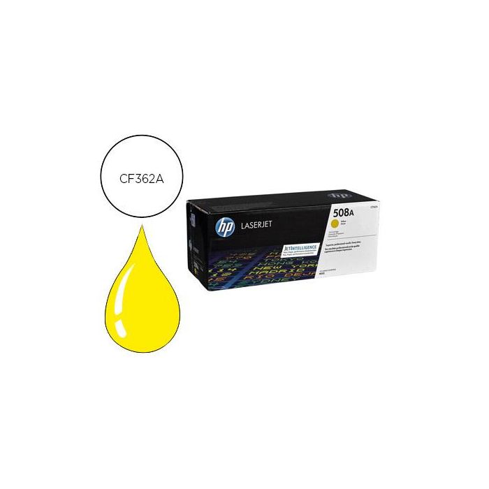 Hp Laserjet M553 Toner 508A Amarillo