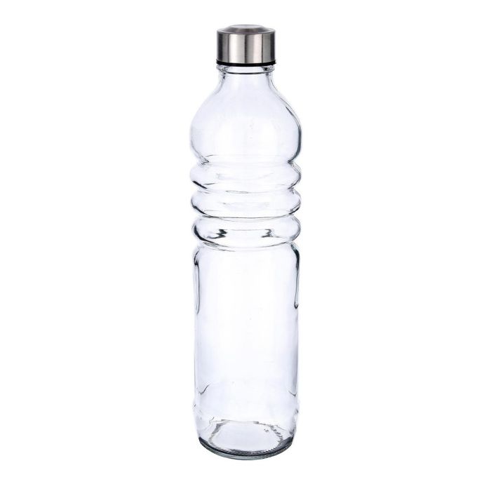 Botella Mesa Vidrio con Tapón Fresh Quid 1,25 L (6 Unidades)