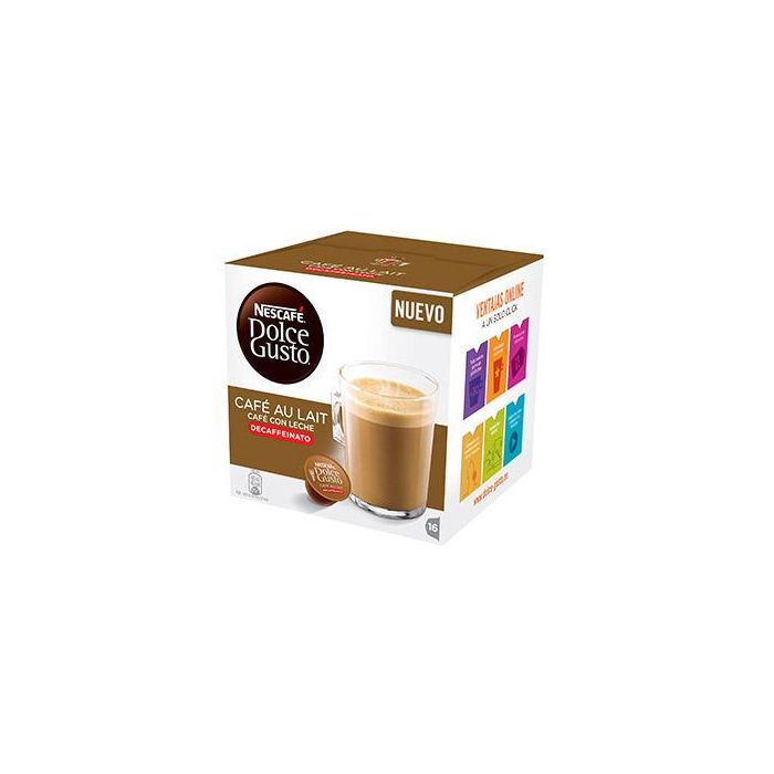 Cafe Dolce Gusto Cafe Con Leche Descafeinado Monodosis Caja De 16 Unidades