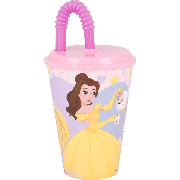 Vaso con Pajita Disney Princess CZ11362 430 ml 2