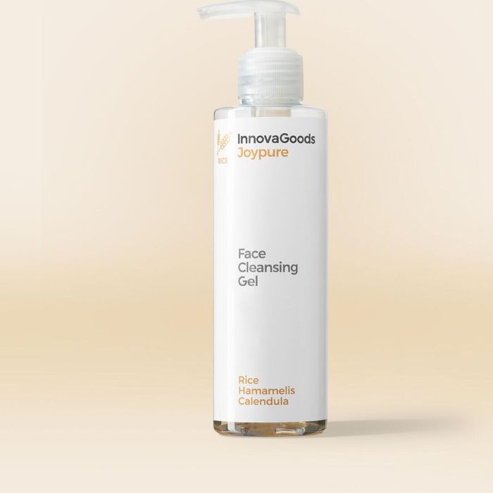 Gel Limpiador Facial Rice Joypure InnovaGoods 200 ml 0 Gel Limpiador Facial Rice Joypure InnovaGoods 200 ml 0