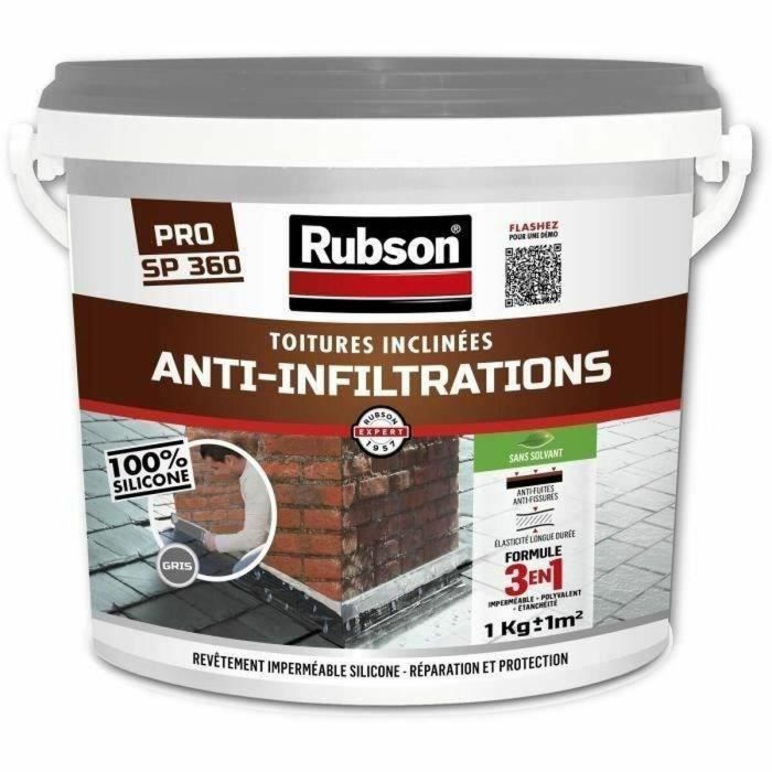 Pintura de Imprimación Rubson Gris Mate 1 L 0 Pintura de Imprimación Rubson Gris Mate 1 L 0
