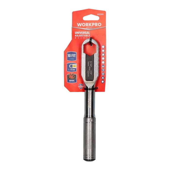 Llave ajustable universal 7 - 22 mm, métrica y sae 3 Llave ajustable universal 7 - 22 mm, métrica y sae 3