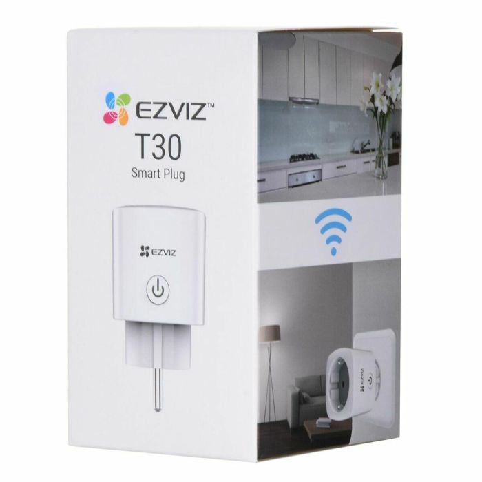 Enchufe Inteligente Ezviz T30-A Wi-Fi 220 V 220-240 V 21 Enchufe Inteligente Ezviz T30-A Wi-Fi 220 V 220-240 V 21