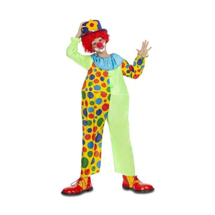 Disfraz payaso mono aro talla 3-4 años (mono con aro) 1 Disfraz payaso mono aro talla 3-4 años (mono con aro) 1