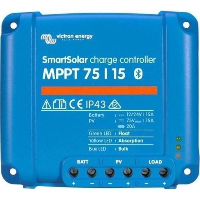 Regulador solar Victron MPPT - 75/15 - 12/24V - 15A