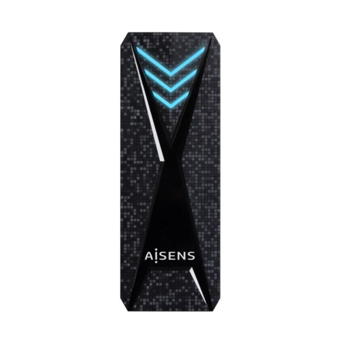 Aisens Caja Externa M.2 Ngff Rgb Gaming Para Ssd M.2 Nvme A Usb3.2 gren2, Negra Aisens Caja Externa M.2 Ngff Rgb Gaming Para Ssd M.2 Nvme A Usb3.2 gren2, Negra
