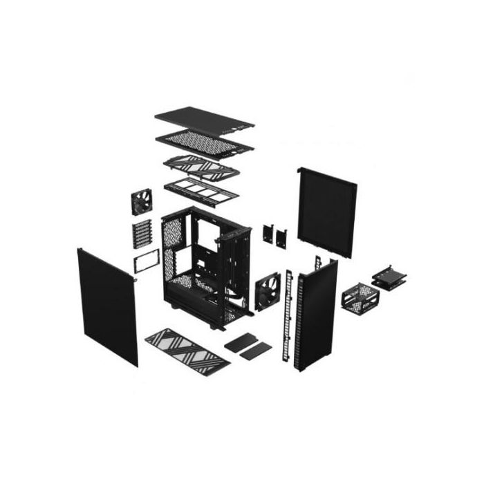 Fractal Design FD-C-DEF7C-01 Caja PC Midi Tower Negra Compatible ATX, Micro ATX, Mini-ITX 24