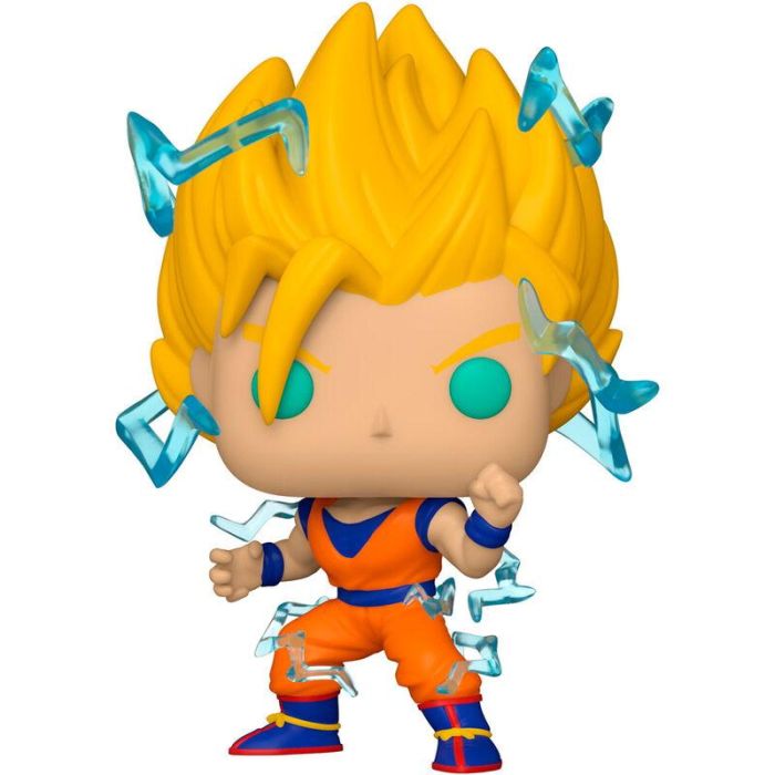 Funko POP Figura Dragon Ball Z Super Saiyan Goku Exclusive 9cm Vinilo en Caja Regalo con Ventana