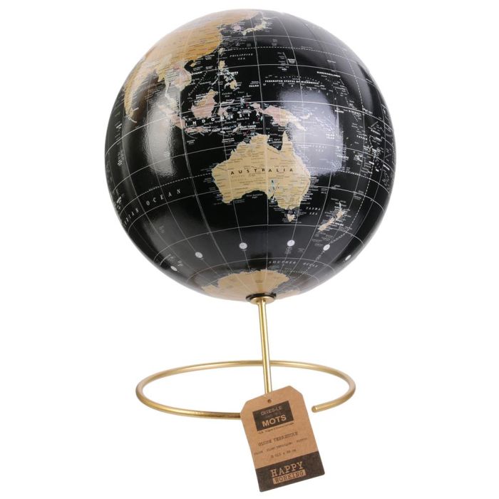 Home Deco Factory Globo Terráqueo Pour Lui D.21.5 cm H.29 cm Deco 1 Home Deco Factory Globo Terráqueo Pour Lui D.21.5 cm H.29 cm Deco 1