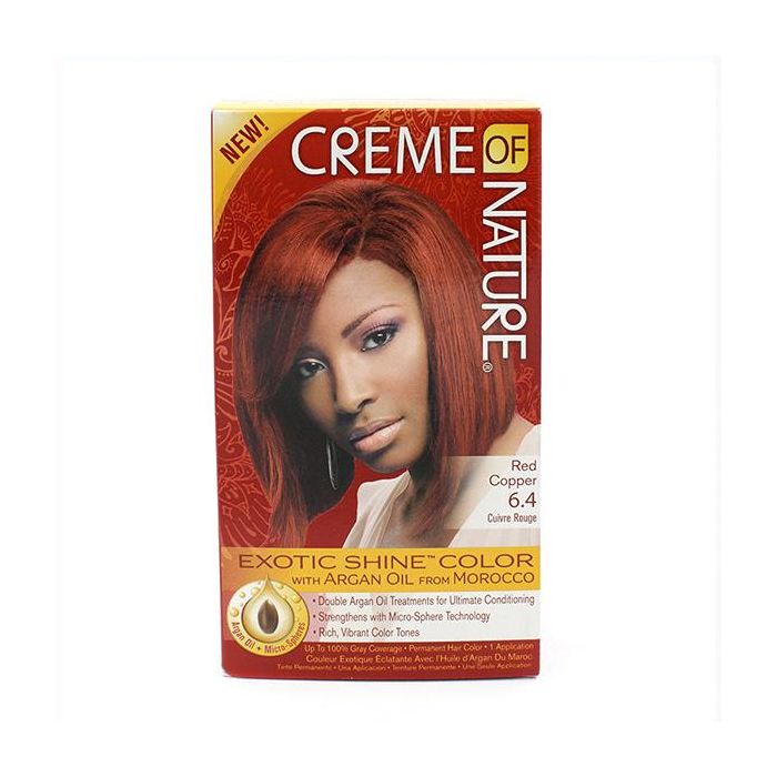 Creme of Nature Crema de Color con Aceite de Argán Red Copper 6.4