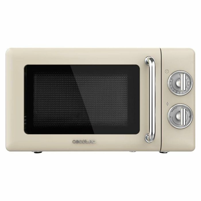 Microondas Cecotec Proclean 3010 Retro Beige 700 W 20 L 1 Microondas Cecotec Proclean 3010 Retro Beige 700 W 20 L 1