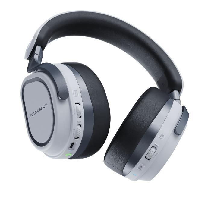 Auriculares inalámbricos para juegos - Turtle Beach Stealth 700P (Gen3) - Blanco - PS5, PS4, PC, móvil, 60mm, Bluetooth, 80h 4