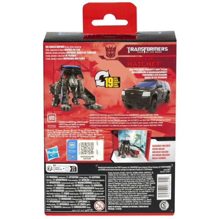 Figura Hasbro Transformers Deception Hatchet Studio 1 Figura Hasbro Transformers Deception Hatchet Studio 1