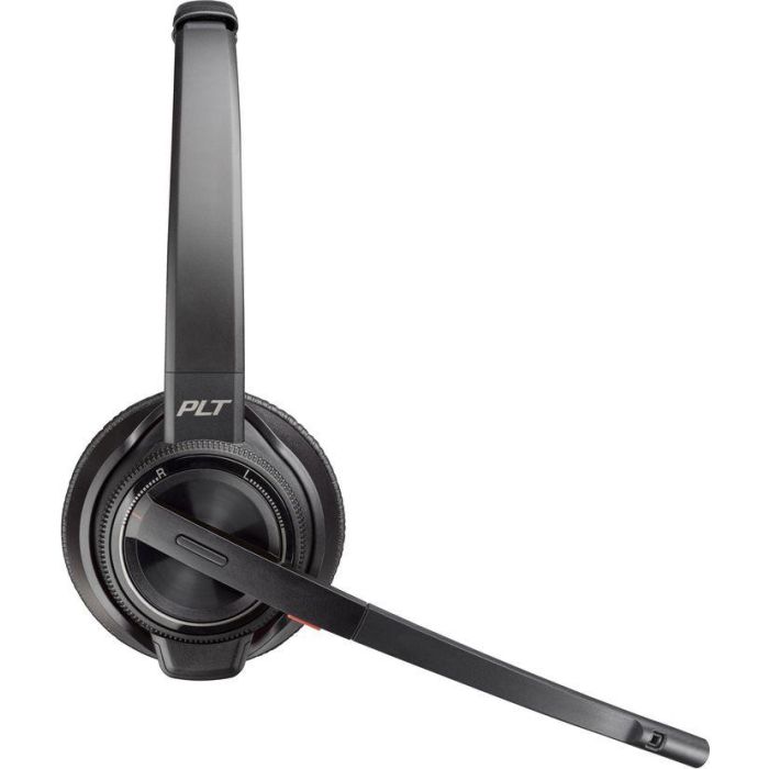 Poly Savi 8220 DECT Auriculares estéreo inalámbricos Negro para Oficina/Centro de Llamadas sin base (Reemplazo) 2