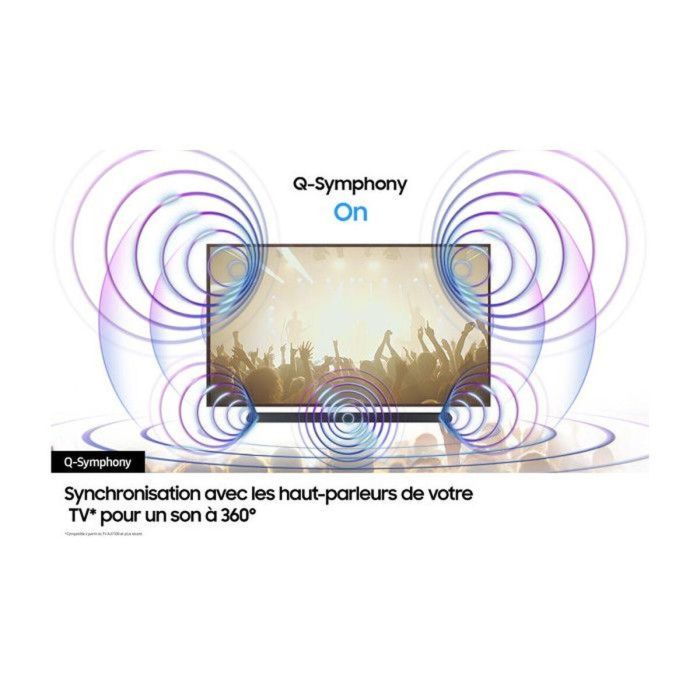 Samsung Barra de Sonido HW-S710D/XE 3.1 Canales Subwoofer Inalámbrico 6.5" Bluetooth Negro Titanio 4