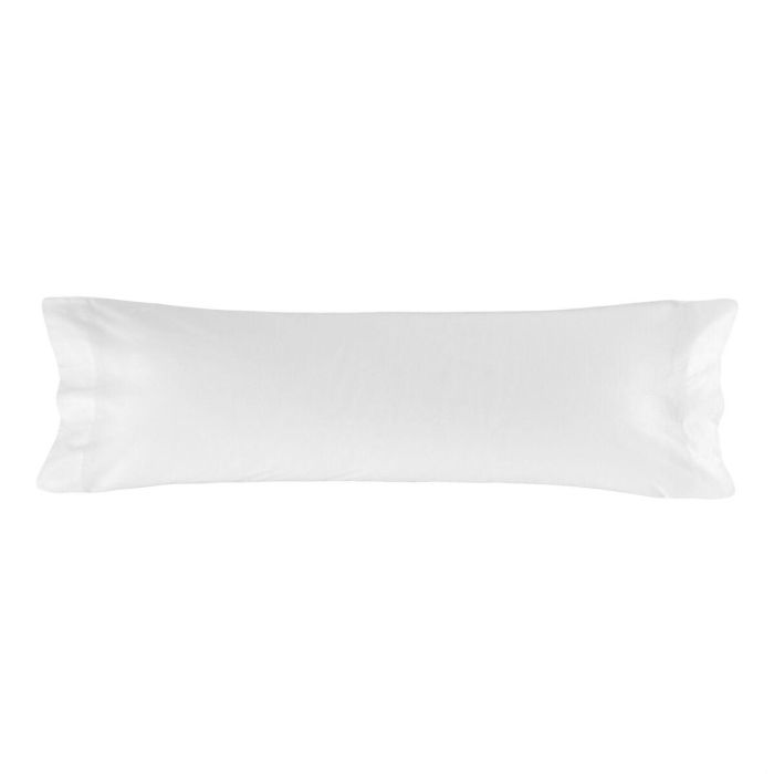 Funda de almohada HappyFriday BASIC Blanco 45 x 125 cm