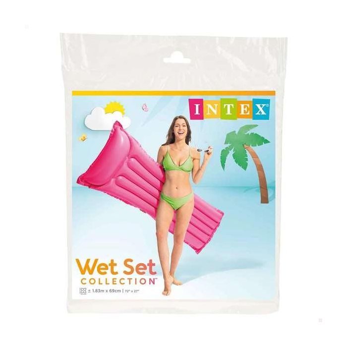 Intex Colchoneta 5 Tubos Colores Mate 183x69 cm - Modelos Surtidos 6