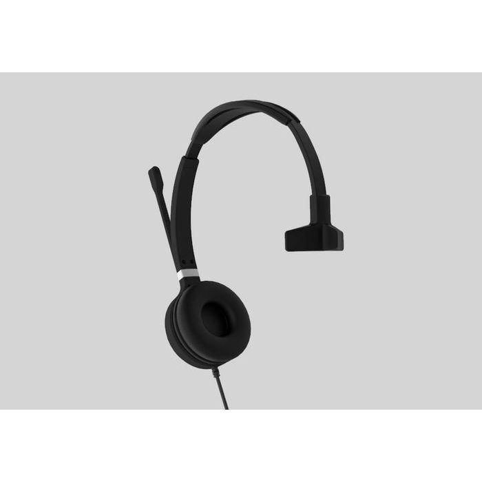 Yealink UH36 Auriculares USB con Cable para Comunicaciones Unificadas UC, Micrófono con Cancelación de Ruido, Jack 3.5mm, Cómodos 22