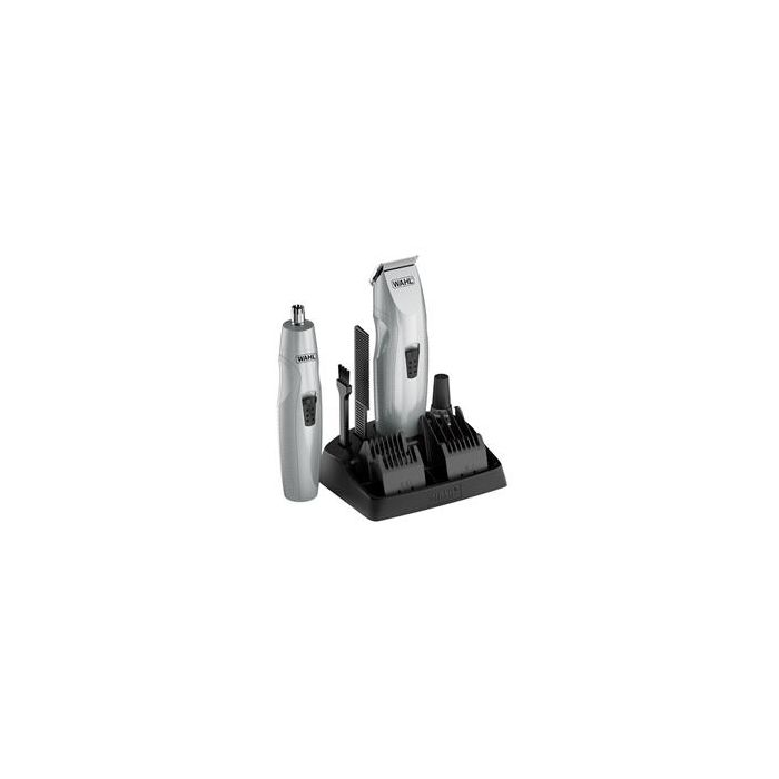 Wahl 5606-308 Cortabarbas y Recortadora de Nariz y Orejas, Precisión 2-12mm, 3 Accesorios, Cuchillas de Carbono, Portátil 0 Wahl 5606-308 Cortabarbas y Recortadora de Nariz y Orejas, Precisión 2-12mm, 3 Accesorios, Cuchillas de Carbono, Portátil 0