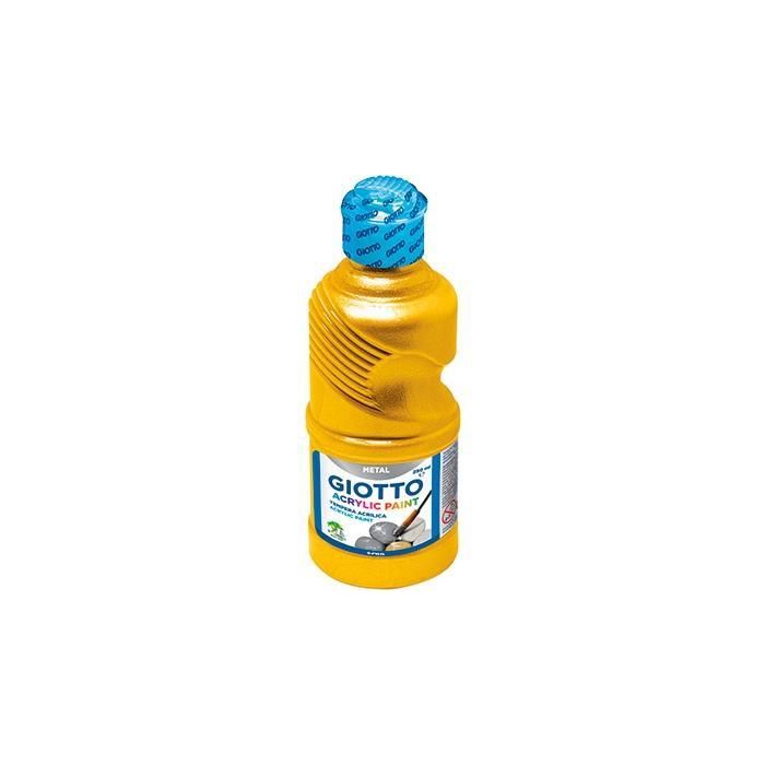 Giotto Témpera Acrílica Oro Botella 250 mL Giotto Témpera Acrílica Oro Botella 250 mL