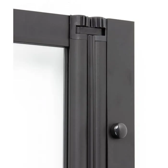 Gelco Mampara de Bañera LEXIA Negro 110x140 cm 4 Paneles GEL3467937118968 1 Gelco Mampara de Bañera LEXIA Negro 110x140 cm 4 Paneles GEL3467937118968 1