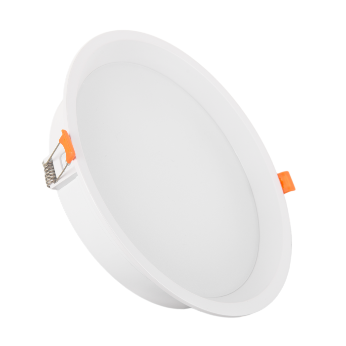 Downlight LED 24W 140Lm/W Driver LIFUD Flicker Free 6000ºK [HO-DL01-LI-24W-CW] 1