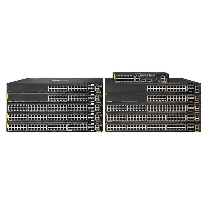 Aruba CX 6200F 24G 4SFP+ Switch de Acceso Apilable PoE (740W) con Análisis de Red y Automatización para Empresas y SMB