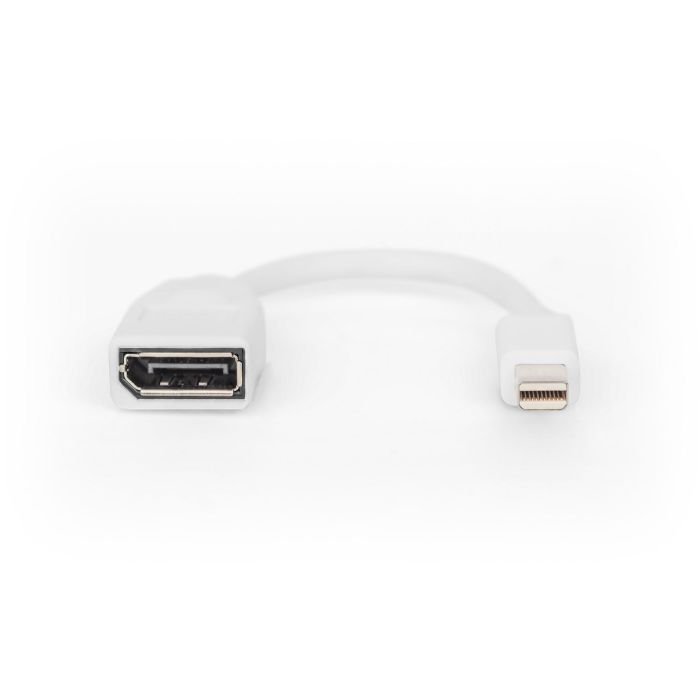 Digitus Cable Mini DisplayPort a DisplayPort St./Bu. 0,15m Blanco 1